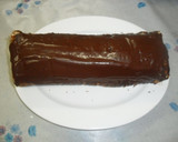 Foto del paso 5 de la receta: Tronco navideño relleno de helado