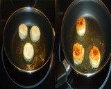 Foto del paso 4 de la receta: Bocaditos de queso de cabra en hojaldre frito