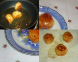 Foto del paso 5 de la receta: Bocaditos de queso de cabra en hojaldre frito