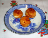 Foto del paso 6 de la receta: Bocaditos de queso de cabra en hojaldre frito