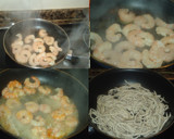 Foto del paso 5 de la receta: Cazuelita de anguriñas, gambas, almejas y mejillones
