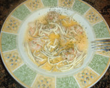 Foto del paso 2 de la receta: Tortilla de gambas y anguriñas