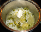 Foto del paso 2 de la receta: Crema de calabacín con piñones