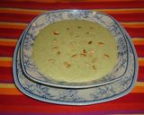 Foto del paso 5 de la receta: Crema de calabacín con piñones
