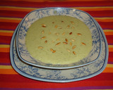 Foto del paso 5 de la receta: Crema de calabacín con piñones