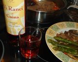 Foto del paso 4 de la receta: Fricando de ternera, con setas y espárragos trigueros