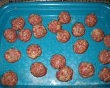 Foto del paso 3 de la receta: Albóndigas de carne de ternera y jamón en salsa