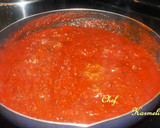 Foto del paso 5 de la receta: Espagueti orgánico con salsa entomatada de carne picada y setas