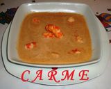 Foto del paso 5 de la receta: Crema de setas y gambas