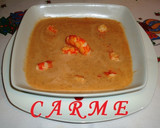Foto del paso 5 de la receta: Crema de setas y gambas