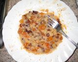 Foto del paso 1 de la receta: Picantones rellenos con salsa de naranja
