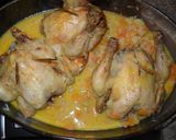 Foto del paso 5 de la receta: Picantones rellenos con salsa de naranja