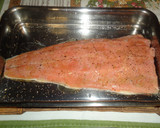 Foto del paso 1 de la receta: Supremas de salmón salvaje con salsa de nueces