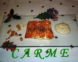 Foto del paso 7 de la receta: Supremas de salmón salvaje con salsa de nueces