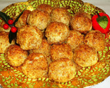 Foto del paso 11 de la receta: Bolitas de mazapán con nueces (panellets)