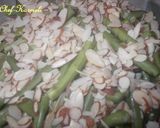 Foto del paso 2 de la receta: Judías verdes en salsa de nata almendrada