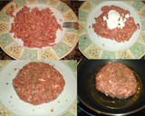Foto del paso 1 de la receta: Hamburguesas rellenas de queso de cabra