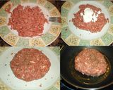 Foto del paso 3 de la receta: Hamburguesas rellenas de queso de cabra