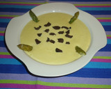 Foto del paso 4 de la receta: Crema de espárragos con trufa