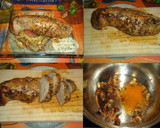 Foto del paso 3 de la receta: Solomillo de cerdo al jerez con salsa de nueces y calabaza