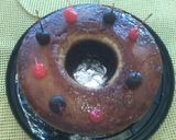 Foto del paso 5 de la receta: Pastel de chocolate con flan