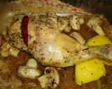 Foto del paso 3 de la receta: Pollo asado con champiñones al cava y picantito