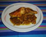 Foto del paso 5 de la receta: Pollo asado con champiñones al cava y picantito