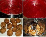 Foto del paso 3 de la receta: Mermelada de ciruelas rojas y nueces