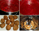 Foto del paso 3 de la receta: Mermelada de ciruelas rojas y nueces