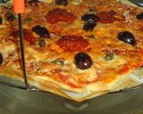 Foto del paso 4 de la receta: Pizza de jamón y sobreasada