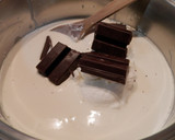 Foto del paso 2 de la receta: tarta de queso y chocolate.
