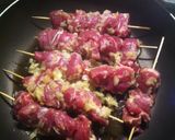 Foto del paso 1 de la receta Pinchos de Cerdo y Cebolla