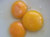Omelette de jamón y queso fácil