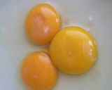 Foto del paso 1 de la receta: Omelette de jamón y queso fácil