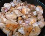 Foto del paso 1 de la receta: Pollo al ajillo