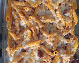 Foto del paso 4 de la receta: Macarrones con chorizo y tomate gratinados