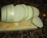 Foto del paso 1 de la receta: Pastel de berenjena blanca, carne y jamón