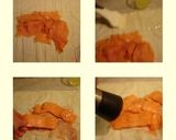 Foto del paso 2 de la receta: Crujiente de salmón con salsa de champiñones