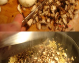 Foto del paso 5 de la receta: Crujiente de salmón con salsa de champiñones