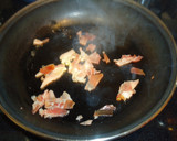 Foto del paso 1 de la receta: Acelgas y garbanzos salteados con jamón serrano