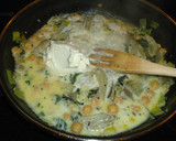 Foto del paso 3 de la receta: Crema de acelgas, garbanzos, puerro y almendras