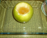 Foto del paso 2 de la receta: Mermelada de manzana ácida, sidra y nueces en microondas