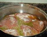 Foto del paso 1 de la receta: Escalopas de ternera a la catalana en salsa con vino Montilla
