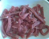Foto del paso 1 de la receta: Fajitas de res poblanas con crema