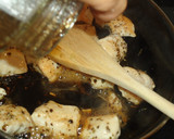 Foto del paso 2 de la receta: Tacos de pollo con reducción de jalea de lima