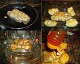Foto del paso 2 de la receta: Rollitos de pollo rellenos asados con manzanas y miel