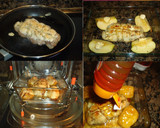 Foto del paso 2 de la receta: Rollitos de pollo rellenos asados con manzanas y miel