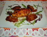 Foto del paso 6 de la receta: Rollitos de pollo rellenos asados con manzanas y miel