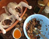 Foto del paso 3 de la receta: Picantones en cocotte con mandarinas y chutney de higos Gastrobotánica