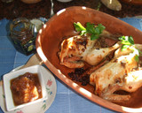 Foto del paso 5 de la receta: Picantones en cocotte con mandarinas y chutney de higos Gastrobotánica